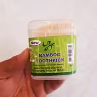 خلال دندان بامبو پیک بسته 250 عددی