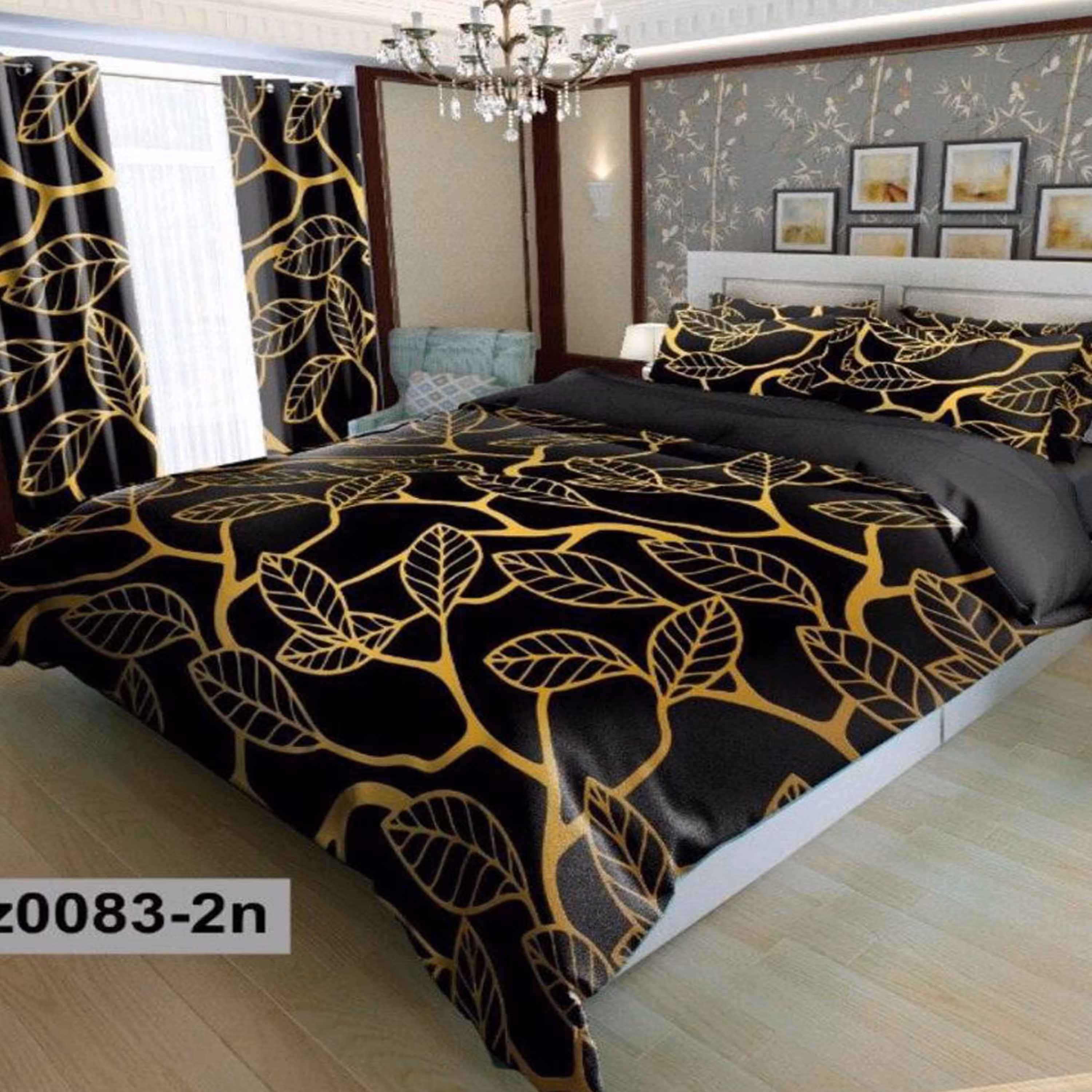 سرویس روتختی 2 نفره تنسل چاپی برندترک لند(Turk Land) z 82