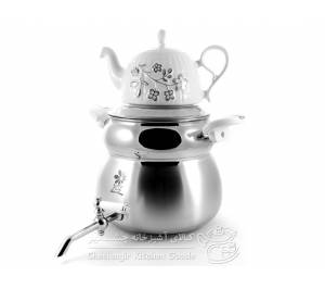 کتری وقوری لوله دار دسته رنگی یونیک 1/6 لیتر  UN-7511