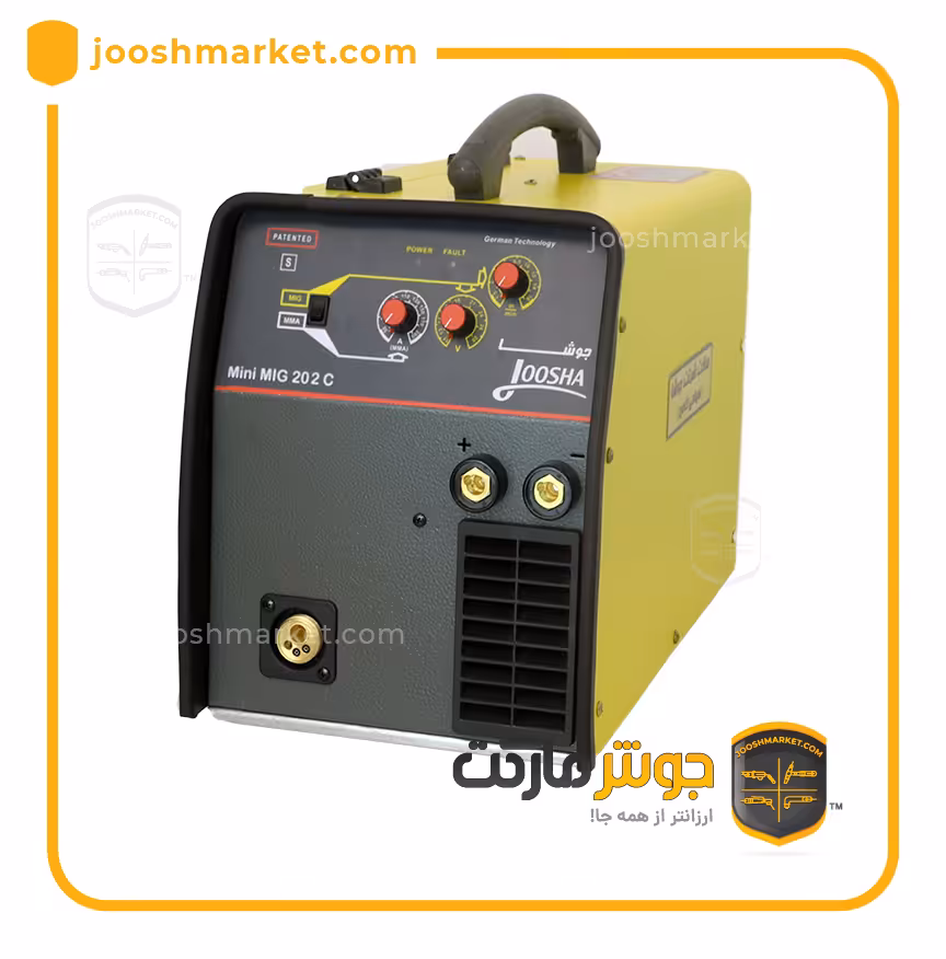 دستگاه جوش co2 تکفاز گام الکتریک جوشا 200 آمپر مدل  MINI MIG 202C