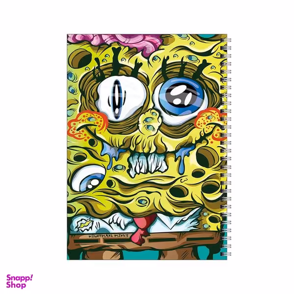 دفتر مشق 50 برگ بامبیلیپ طرح کریزی باب  کد 9192214