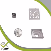 کفشور هفت سی فولاد مدل حبابی سفید سایز 10در10 (هزینه ارسال پس کرایه است)