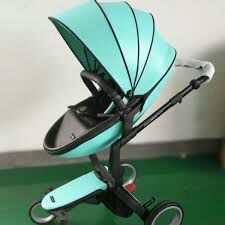 کالسکه کریر دوکس ب ب مدل فین فین رنگ ابی مشکی و اداپتور نصب doux bebe finfin