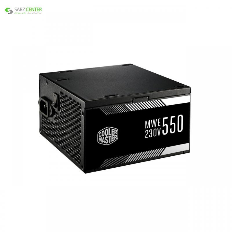 منبع تغذیه کامپیوتر کولر مستر MWE-white-550