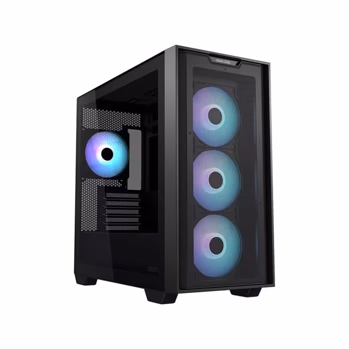 کیس گیمینگ ایسوس مشکی مدل A21 PLUS ARGB