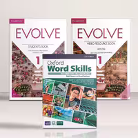 مجموعه کامل کتاب ایوالو 1   ویدیو بوک   آکسفورد ورد اسکیلز المنتری | Full Pack Evolve 1   Oxford Word Skills Elementary | خرید کتاب زبان | خرید لوازم التحریر | چی کتاب | بالاترین تخفیف و ارسال رایگان