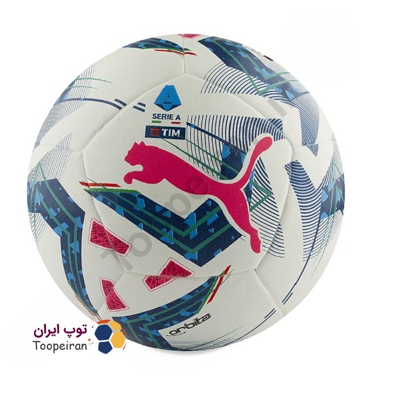 توپ فوتبال پوما طرح 2023 سایز 5 پرسی مناسب زمین چمن 
