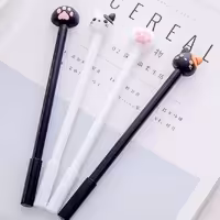 روان نویس فانتزی طرح گربه و پنجه نوک نازک روان نویس گربه پنجه فانتزی 