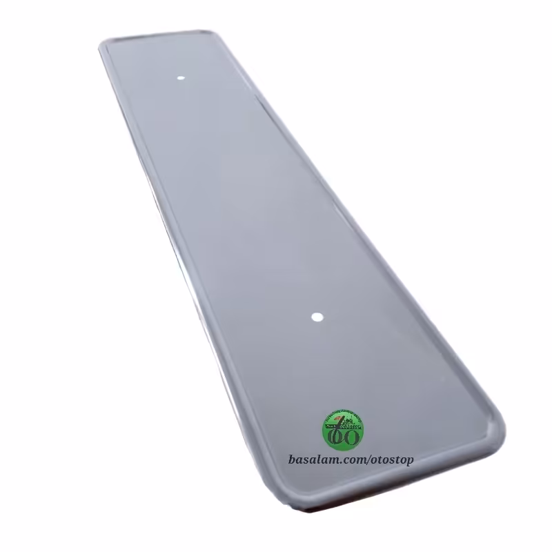 قاب پلاک زیر نمره جنس استیل  لبه دار  ضخیم  درجه یک  