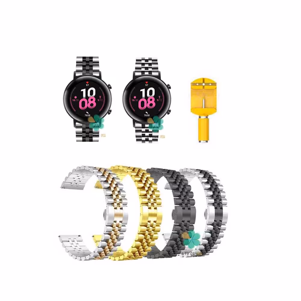 بند فلزی ساعت هواوی واچ Huawei Watch GT 2 42mm مدل 5Rows