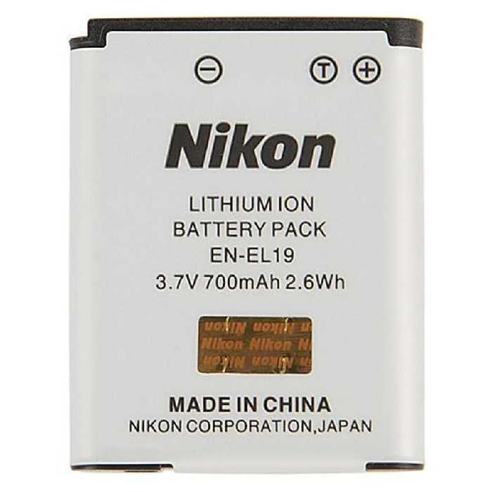 باتری دوربین نیکون  مشابه اصلی Nikon EN-EL19 Rechargeable Lithium-Ion Battery