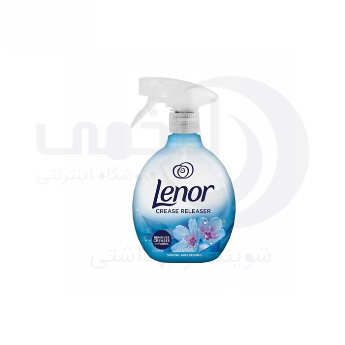 اسپری ضد چروک و خوشبو کننده لباس لنور رایحه گل های بهاری حجم 500 میل - فروشگاه اینترنتی افخمی