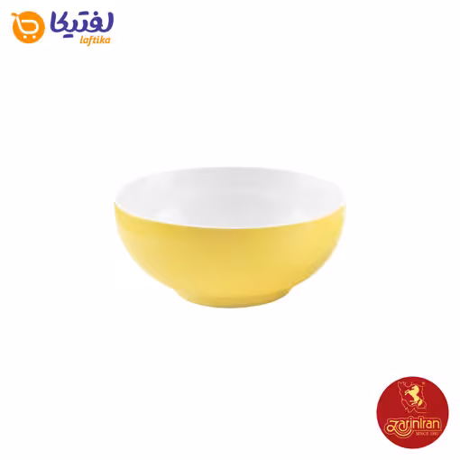 پیاله چینی زرین ایتالیا اف سایز 16 طرح آفتاب