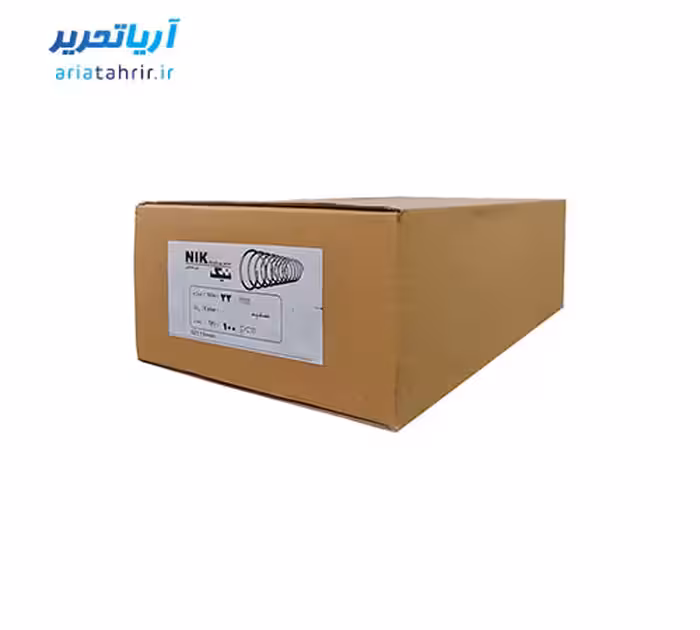 فنر صحافی فلزی مارپیچ شماره 22 نیک بسته 100عددی