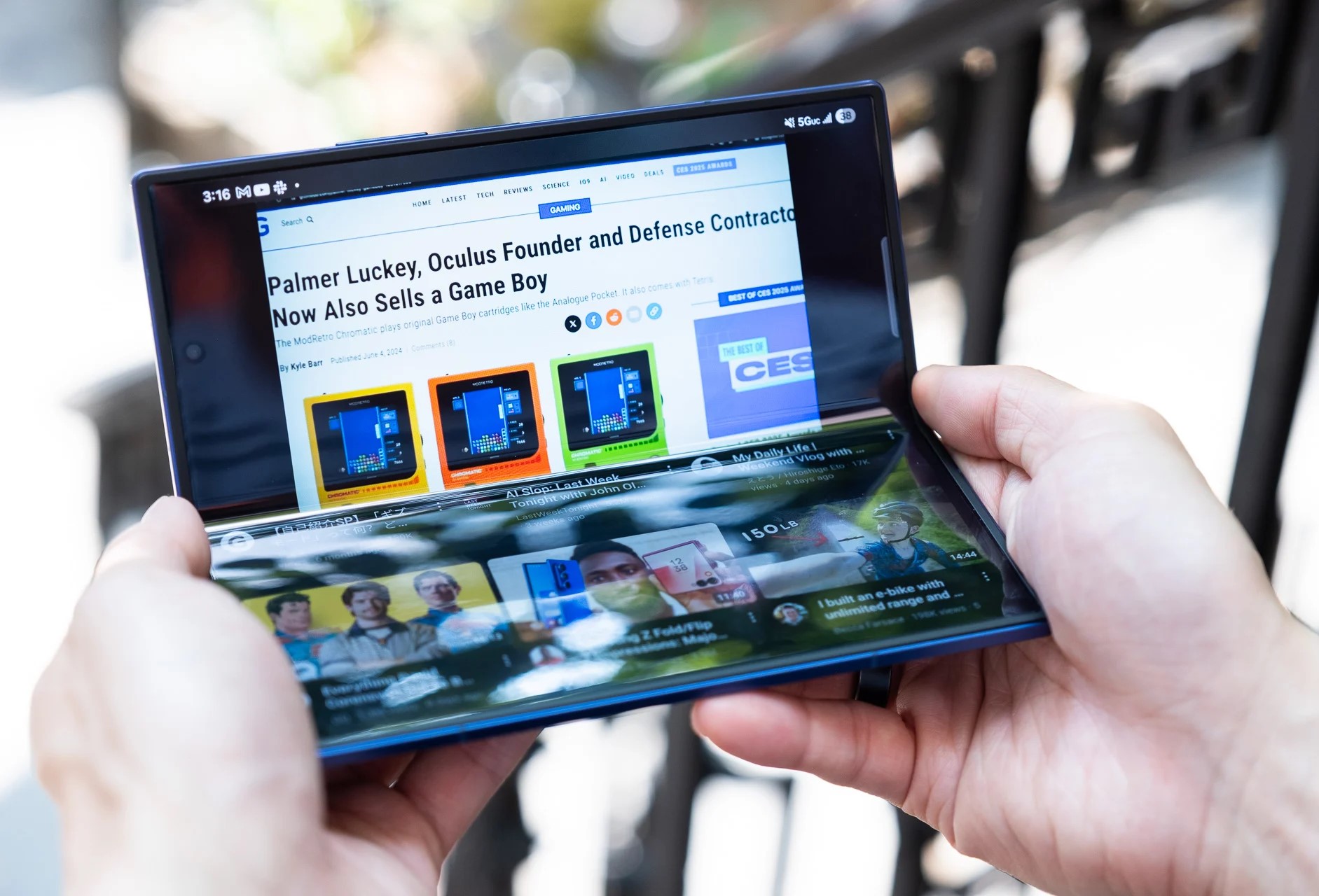  نمایشگر تاشو دیگر نقطه‌ضعف نیست، Galaxy Z Fold 7